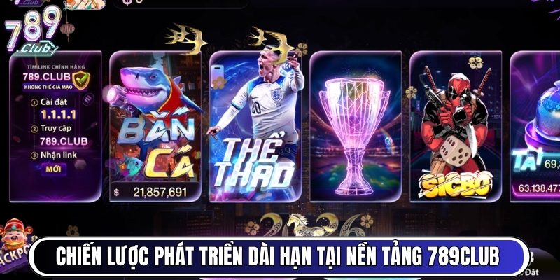 Chiến lược phát triển dài hạn tại nền tảng game đổi thưởng 789club