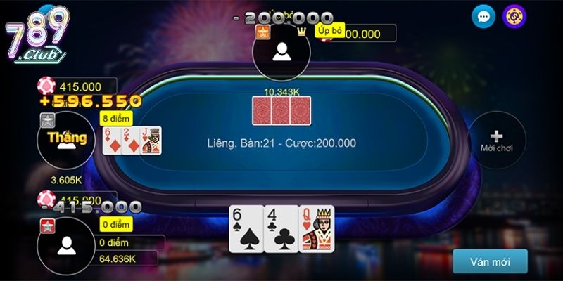 Một số thủ thuật chơi Liêng 789club