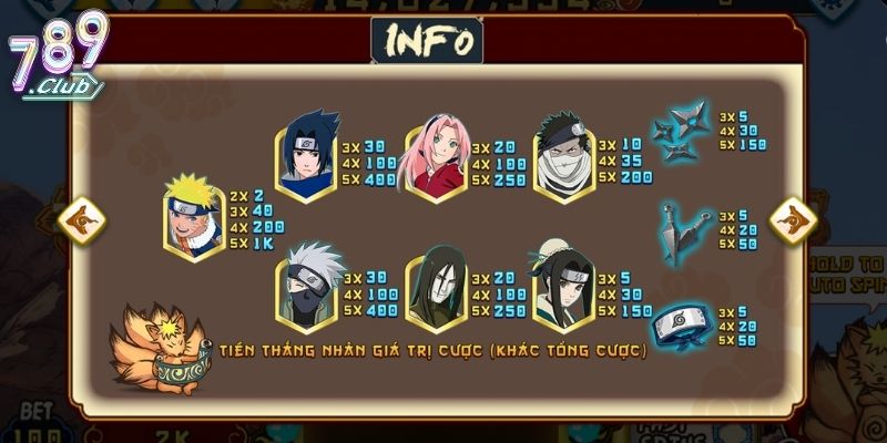 Game bonus – Chiến đấu Ninja đỉnh cao