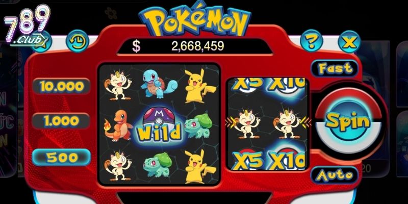 Kinh nghiệm săn thưởng khủng trong Pokemon Slots