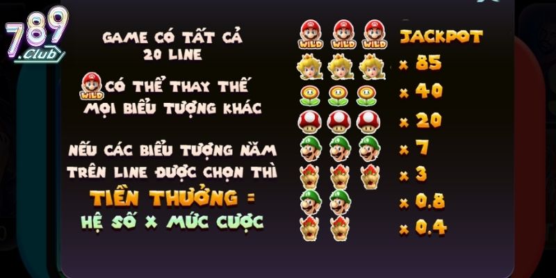 Các tính năng Super Mario Adventure
